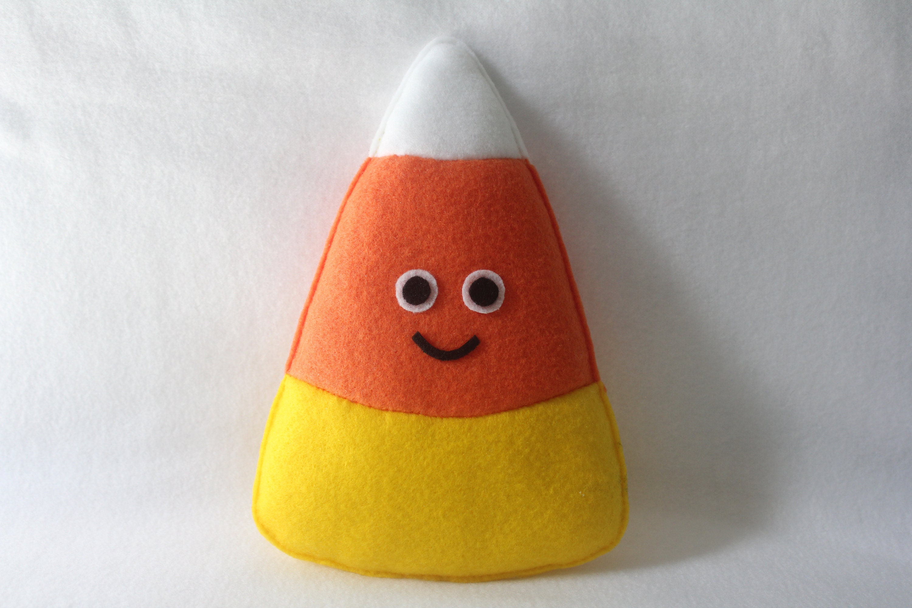 candy corn corgi plush