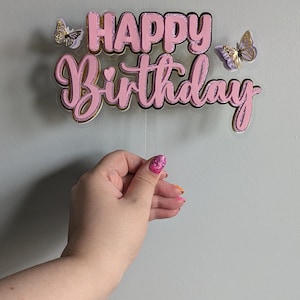Butterfly Cake Topper