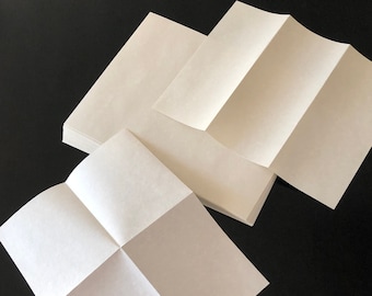 Parchment Paper: 60 Sheets, 8.5x11, Printer-Friendly Stationery