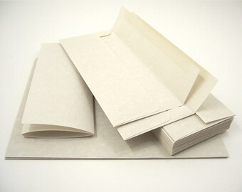 Stationery blank parchment paper & envelopes for letters, graduation invitations, announcements, business, printables, 20 sets or 40 pieces