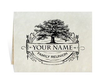 Family reunion invitation with enough space for schedule, event details, rsvp and hotel info, you print black and white printable card art.