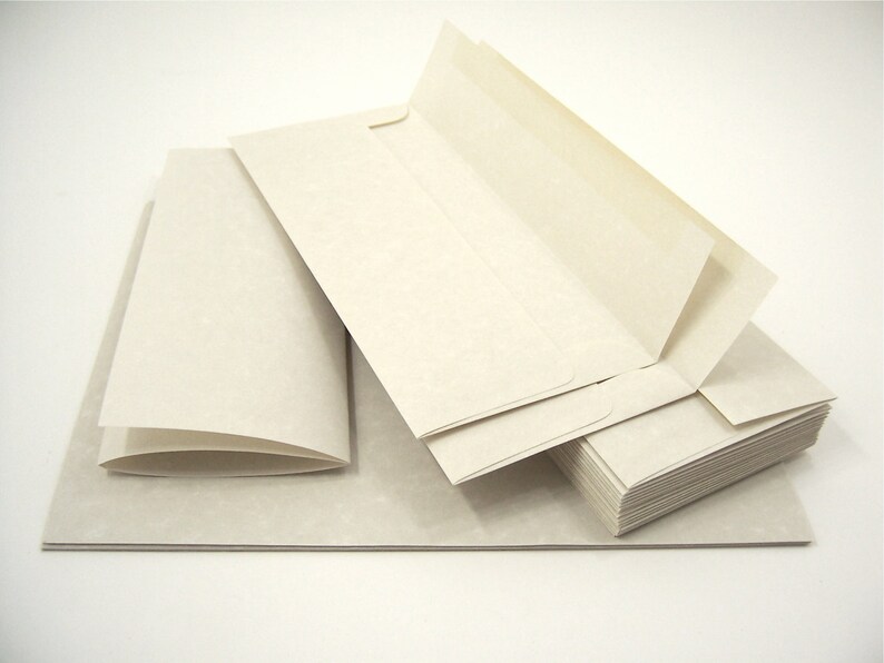 Stationery blank parchment paper & envelopes for letters Etsy