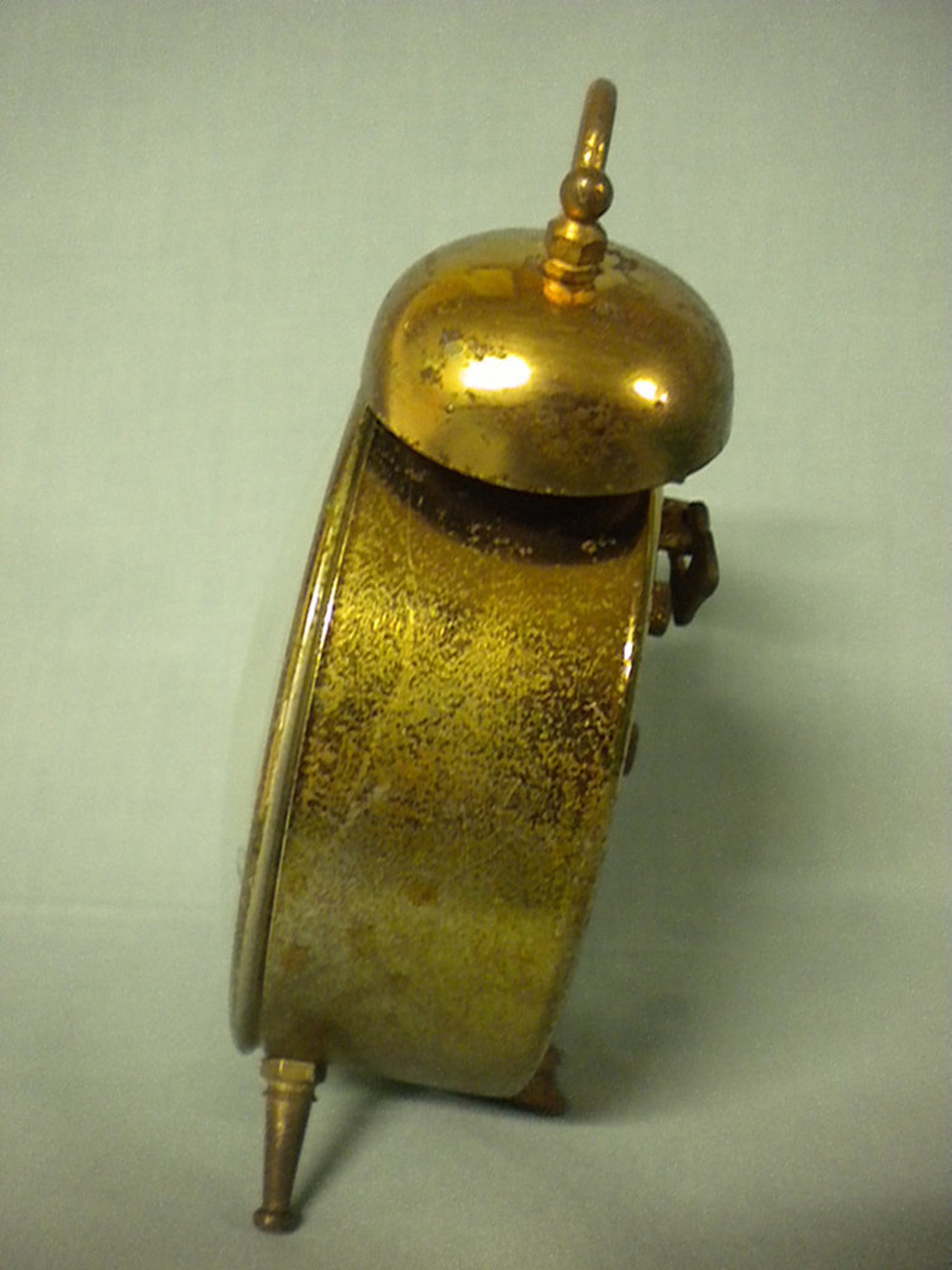 Vintage Twin Bell Alarm Clock Robertshaw Gabriel with Peg Etsy