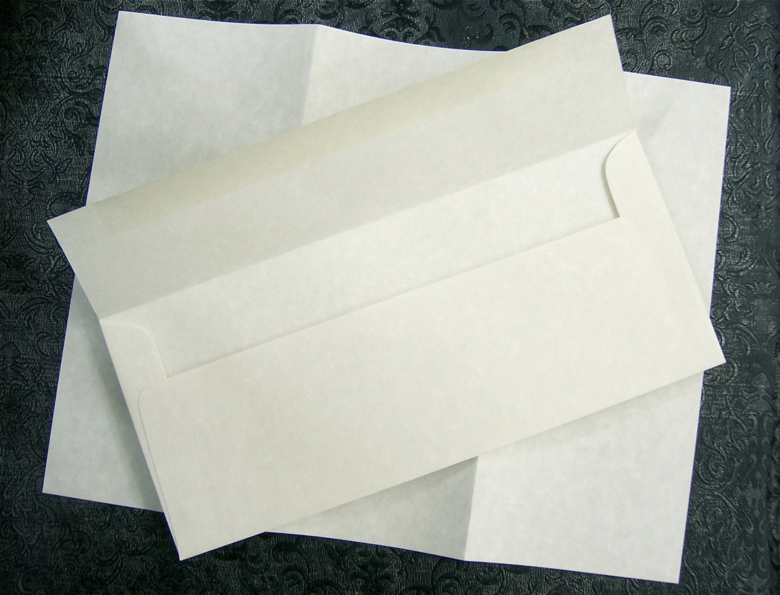 Stationery blank parchment paper & envelopes for letters Etsy