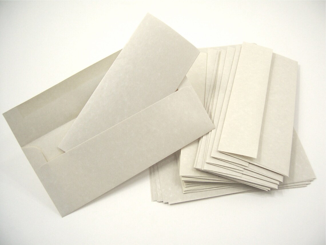 Stationery blank parchment paper & envelopes for letters Etsy