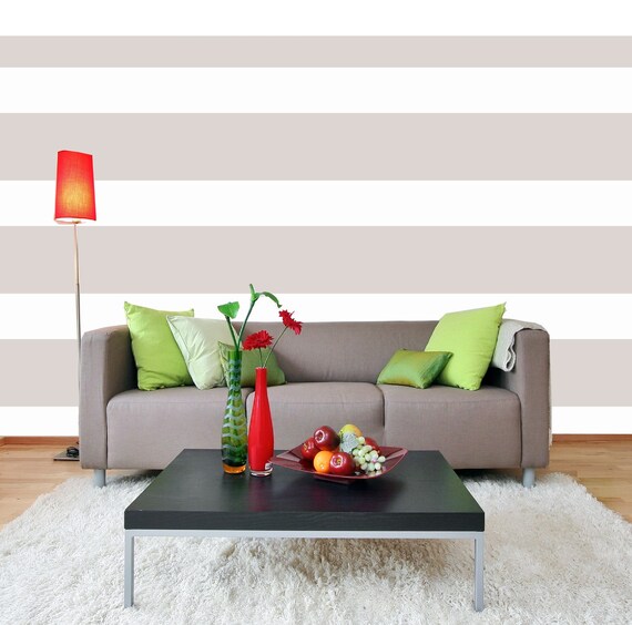 Streifen Wandtattoo 10 Wand Streifen Etsy
