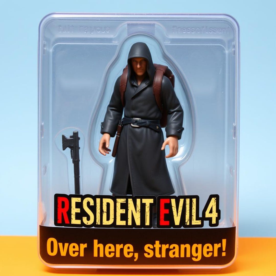 Unmasked Merchant From Resident Evil 4 and M4a1 Ai Images - Etsy
