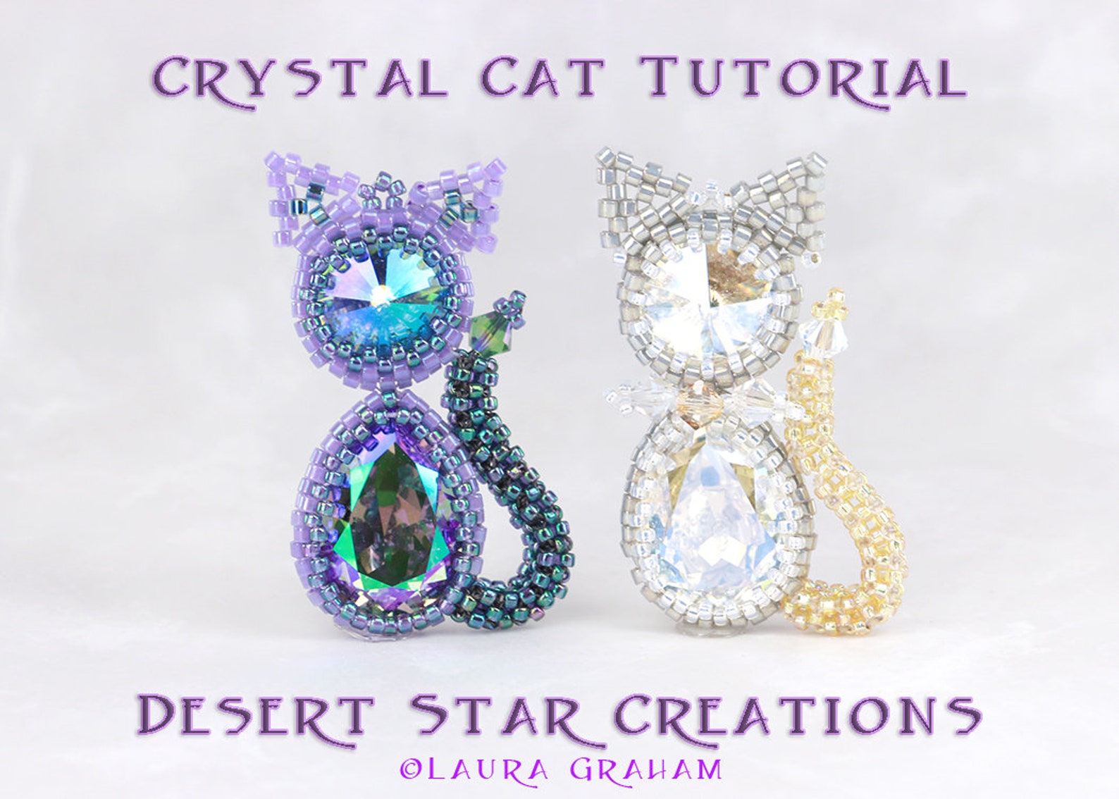 Crystal cat. Кристальная кошка.