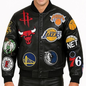 ジェフハミルトン　NBAジャケット ジェフハミルトン jeff hamilton jh design NBA レザーの通販 by