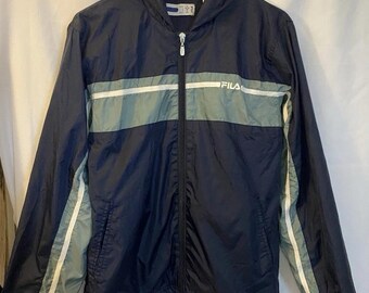 Vintage Fila Windbreaker Size Small