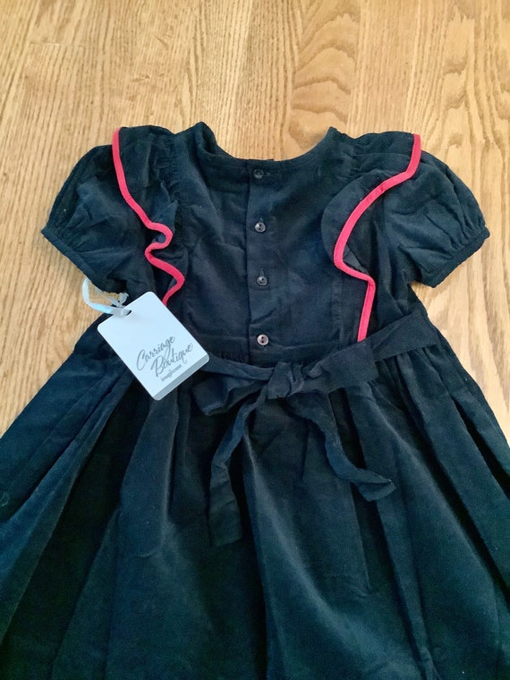 Little girl back to school smocked dress, NWT, Carria… - Gem
