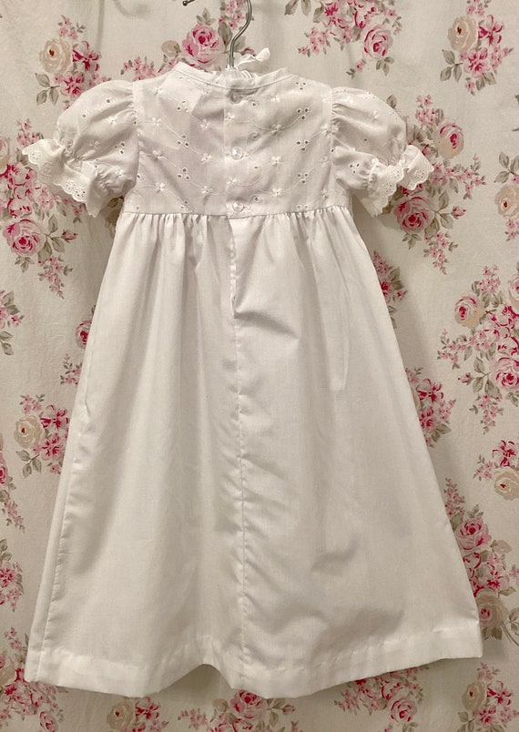 Christening dress, 0 - 3 months, white,  Peaches … - image 4