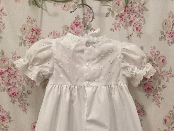 Christening dress, 0 - 3 months, white,  Peaches … - image 5