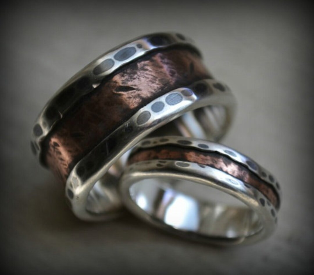 Hammered Bands – New York Wedding Ring