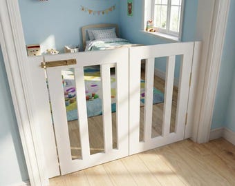 Foldable Baby & Dog Gate | Custom Pet Safety Barrier