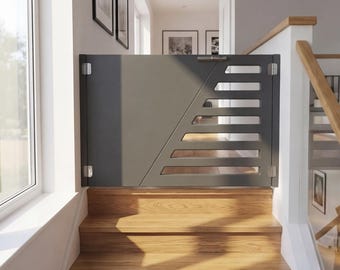 Custom Baby & Dog Gate | Elegant Style Pet Barrier for Hallway