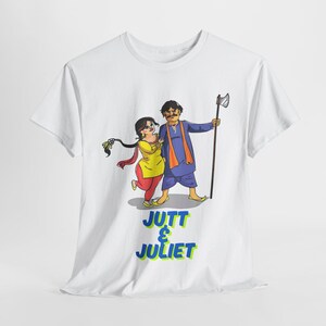 Jutt & Juliet Unisex Heavy Cotton Tee - Fun Graphic Comedy Shirt