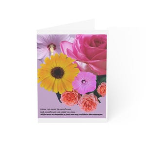 Floral Greeting Cards - Women empowerment