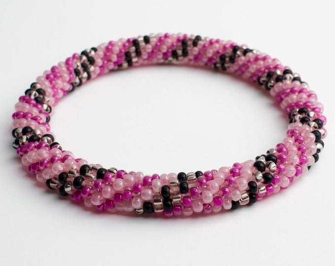 COSMIC CANDY | Handmade Glass Seed Bead Nepal Bracelet| 1 Bracelet | Colorfulque Creations | Nepal Seed Bead Bracelets