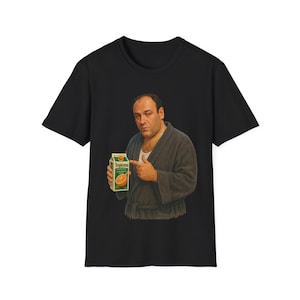 Sopranos T-Shirt, Mafia Boss Tee, Tony Soprano Picture Shirt, Unisex Clothing, TV Show Fan Gift