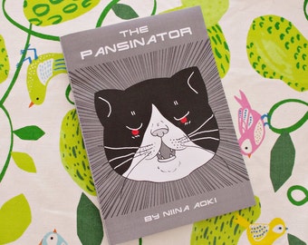 The Pansinator funny parody cat Comic