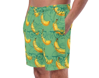 Recycled Swim Trunks - Monkey Business