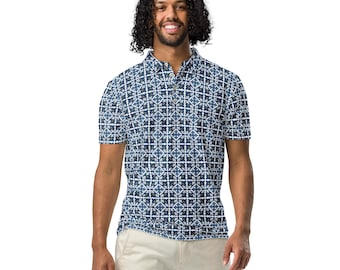 Men’s slim fit polo - Dolce & Geometry