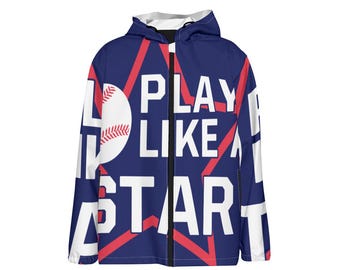 Kid's Waterproof And Windproof Jacket - "Play Like a Star"