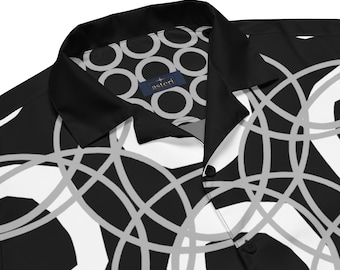 Circles of Influence - Unisex button shirt