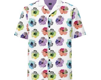 Unisex button shirt - Spring Floral