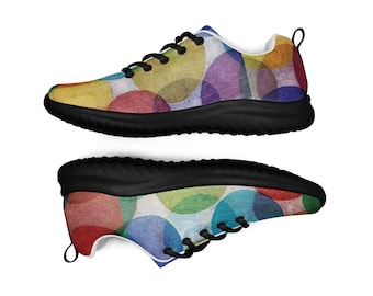 Men’s athletic shoes - Geometric Circles