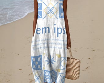 Women's Sleeveless Dress - The Roman