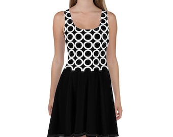 Skater Dress ; “Dot, Dot, Drama”