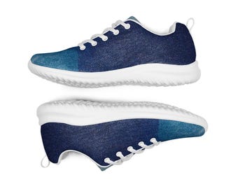 Women’s athletic shoes - Denim Traveler (Black or White Soles/Laces)