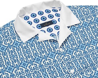 Blue Bazaar - Unisex button shirt