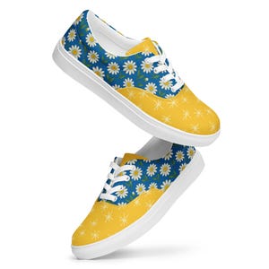Damen-Schnürschuhe - “Petal & Stardust”