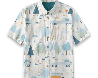 Kid's Shirt With Pocket - "The Neighborhood"