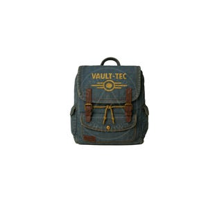 Fallout Vault-tec Canvas Backpack: Wasteland Cosplay Bag With