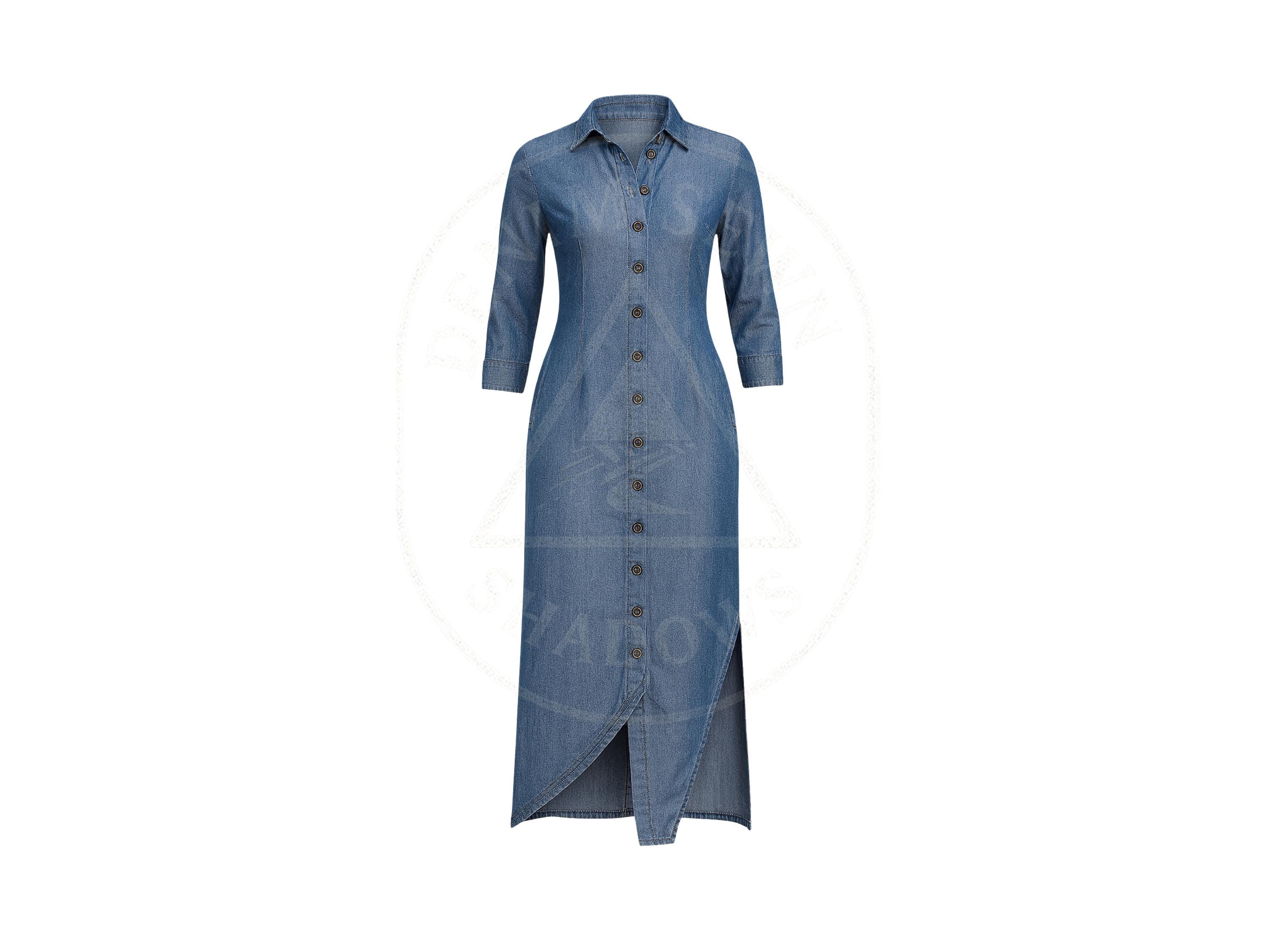 chinese dress ladies Amazon.com: LOAIHA Womens Denim Dress Long Sleeve Buton Down Jeans Dress  Chambray Lapel Rolled Sleeve Shirt Dress Casual Trendy Spring Fall Maxi  Dress with Pocket : Clothing, Shoes & Jewelry