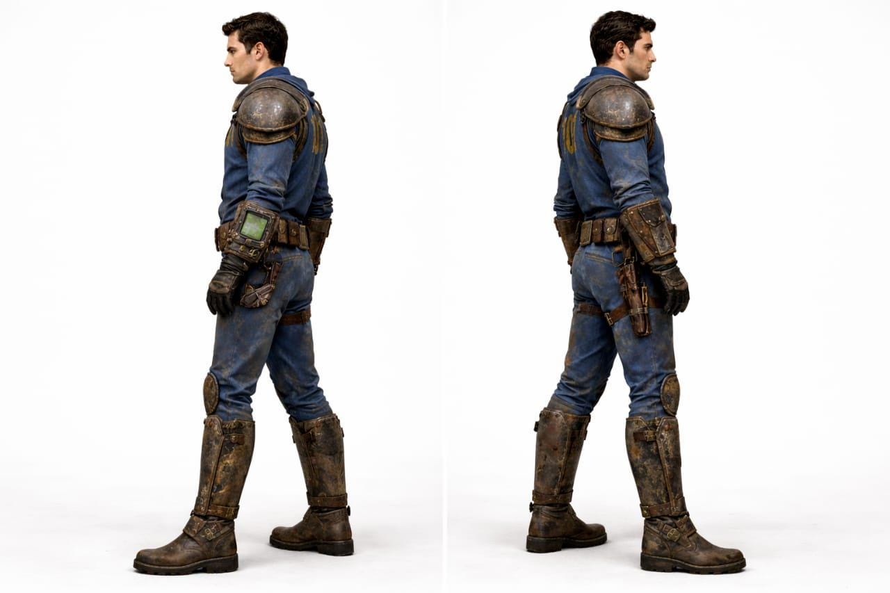 Fallout Machine Suit Fallout 101-inspired Wasteland Men’s Suit - Etsy