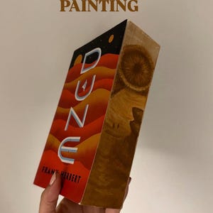 Custom Fore Edge Painting – Hand-Painted Book Edge – Unique Gift for Book Lovers and Collectors