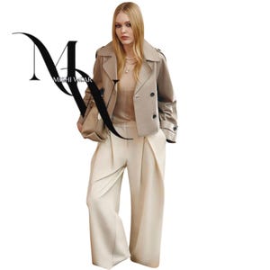 Veste en cuir véritable pour femme, coupe classique, style intemporel, veste en cuir personnalisée pour femme, veste en cuir souple faite main et personnalisée