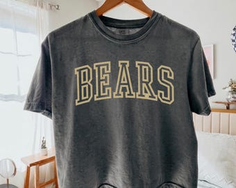 Comfort Colors® Custom Your Team Comfort Colors Cropped Boxy Tee - Personalized Crop Top Tshirt for Baseball Moms and Wags on Game Day