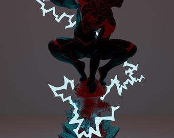 3D figurine / Marvel / Spider-Man Miles Morales
