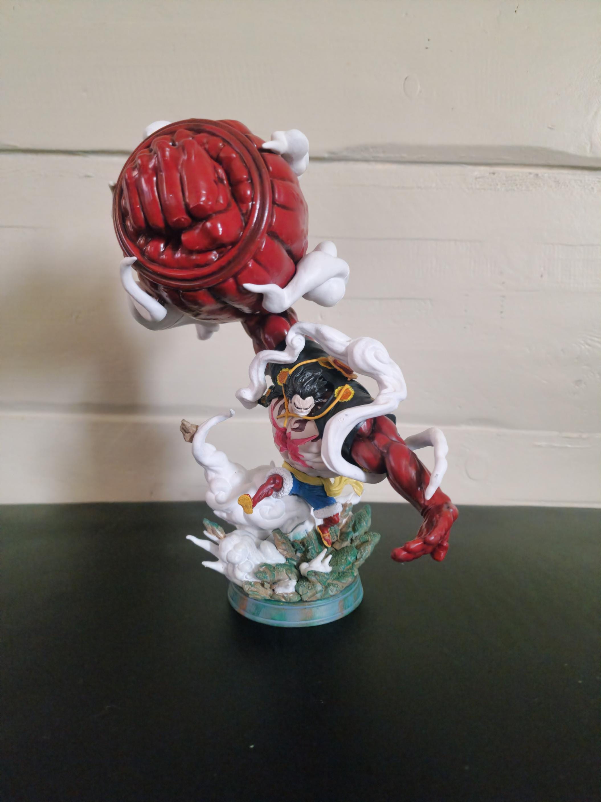 One piece Figurine Luffy Gear 5 Led 24cm statuette Collection