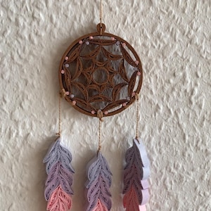 Acchiappasogni in carta vegana per quilling