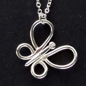 Butterfly Pendant - Sterling Silver
