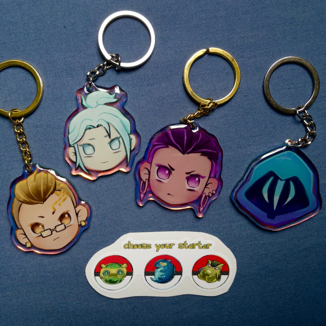 Reyna Keychain Valorant Keychains, Stickers, Jett, Chamber, Reyna, Omen, Gekko - Etsy
