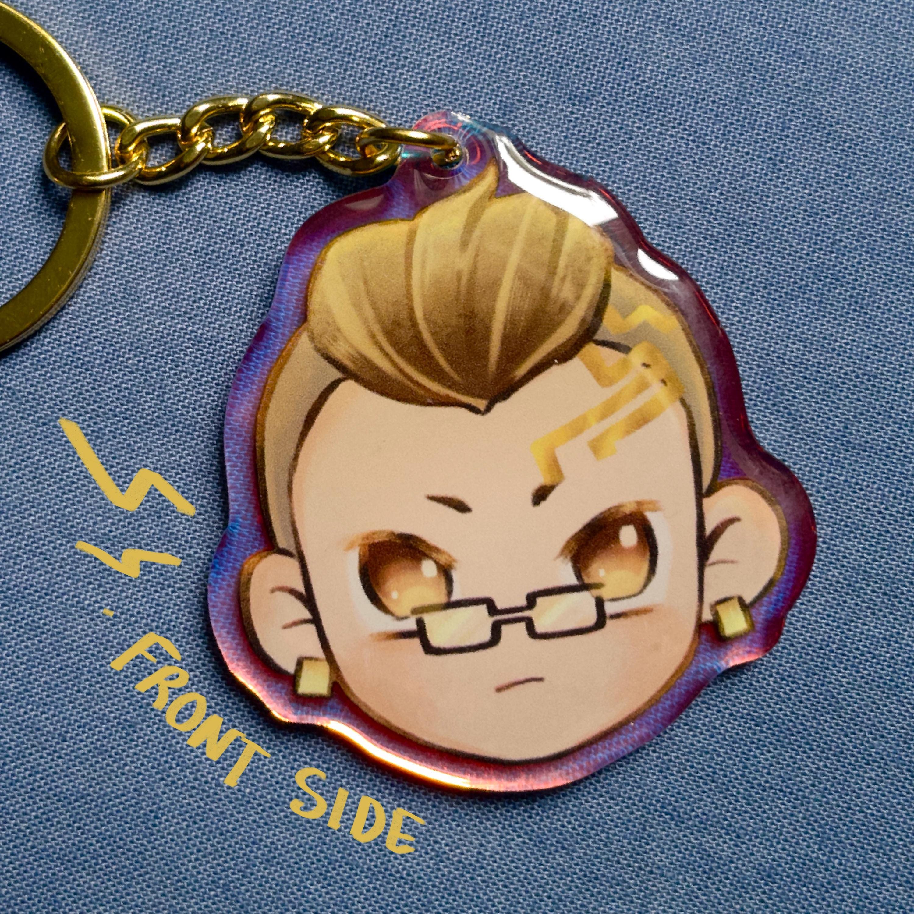 Reyna Keychain Valorant Keychains, Stickers, Jett, Chamber, Reyna, Omen, Gekko - Etsy
