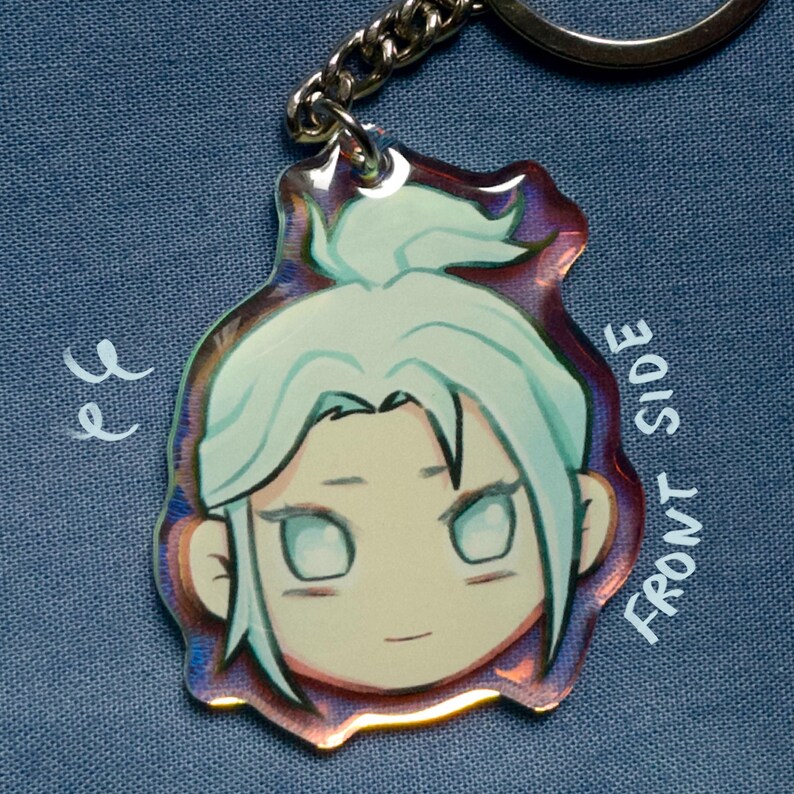 Reyna Keychain Valorant Keychains, Stickers, Jett, Chamber, Reyna, Omen, Gekko - Etsy